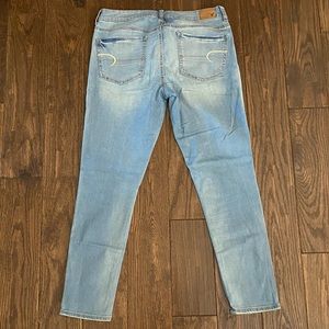 AE Light Wash Jegging (High Waisted)